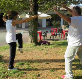 Forma a coppie "Coda di tigre" Bastone corto Wudang - 2 aprile (secondo stage) - Associazione Ninhao